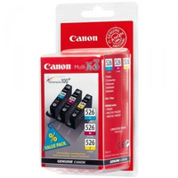 Canon CLI-526 [4541B009] MultiPack (4541B001+4542B001+4543B001) cyan+magenta+yellow Tinte