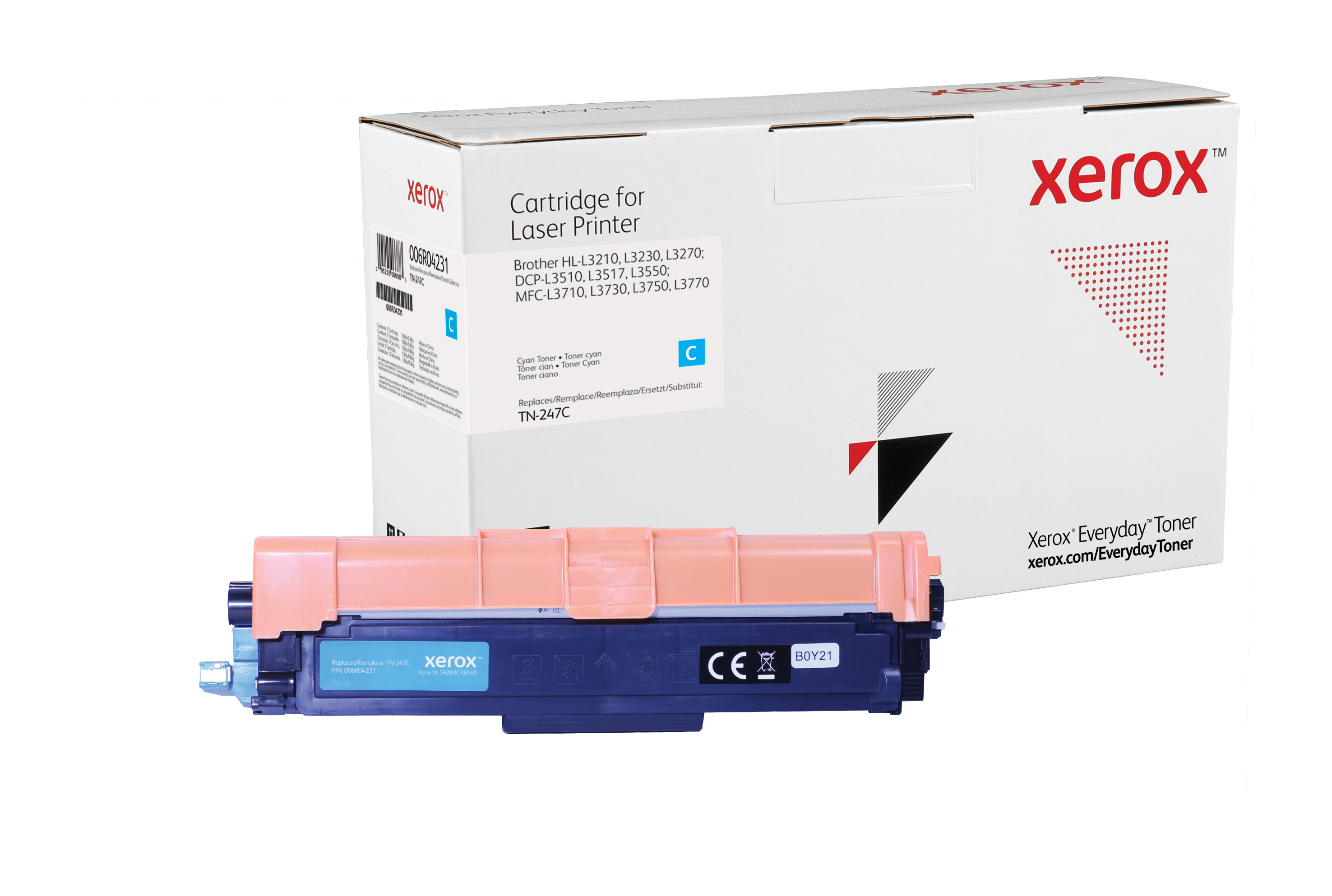 Toner f. Brother HL-L 3210 [w.TN-247C] HC cyan (32)