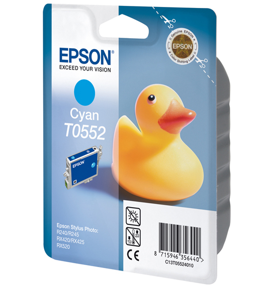 Epson T0552 [C13T05524010] cyan Tinte
