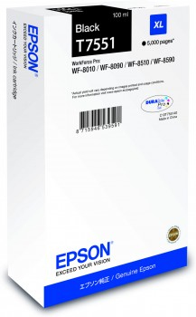 Epson T7551 [C13T755140] HC black Tinte