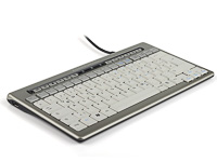 BakkerElkhuizen S-board 840 Design DE/SWISS [BNES840DGESW] USB silber-weiss Tastatur