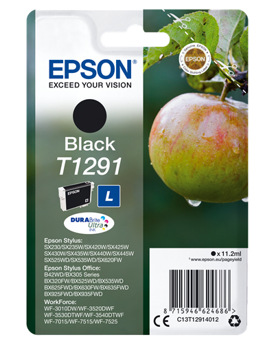 Epson T1291 [C13T12914012] HC black Tinte