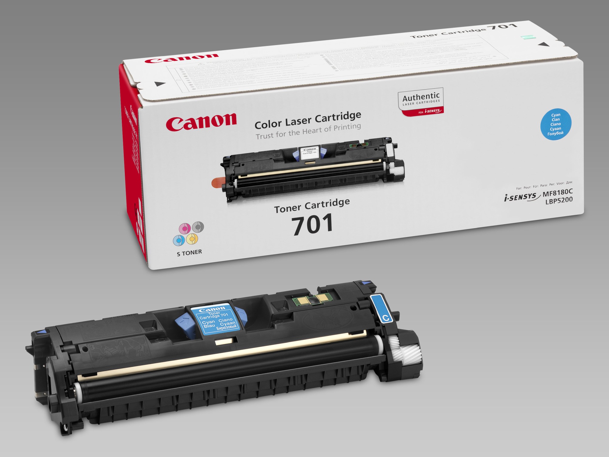 Canon 701C [9286A003] HC cyan Toner