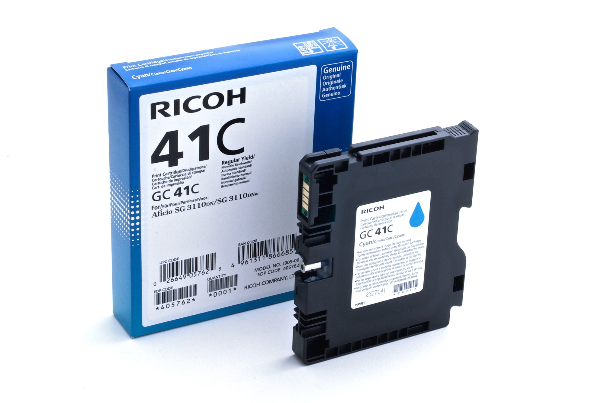 Ricoh [405762] [GC-41CH] HC cyan Tinte