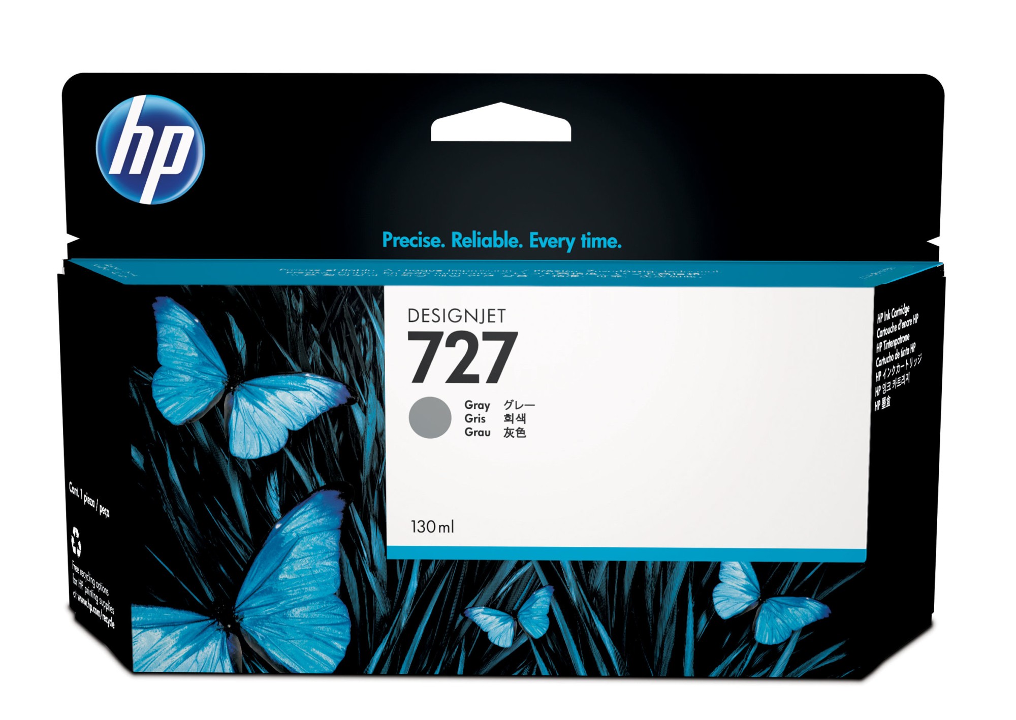 HP 727 [B3P24A] HC grey Tinte