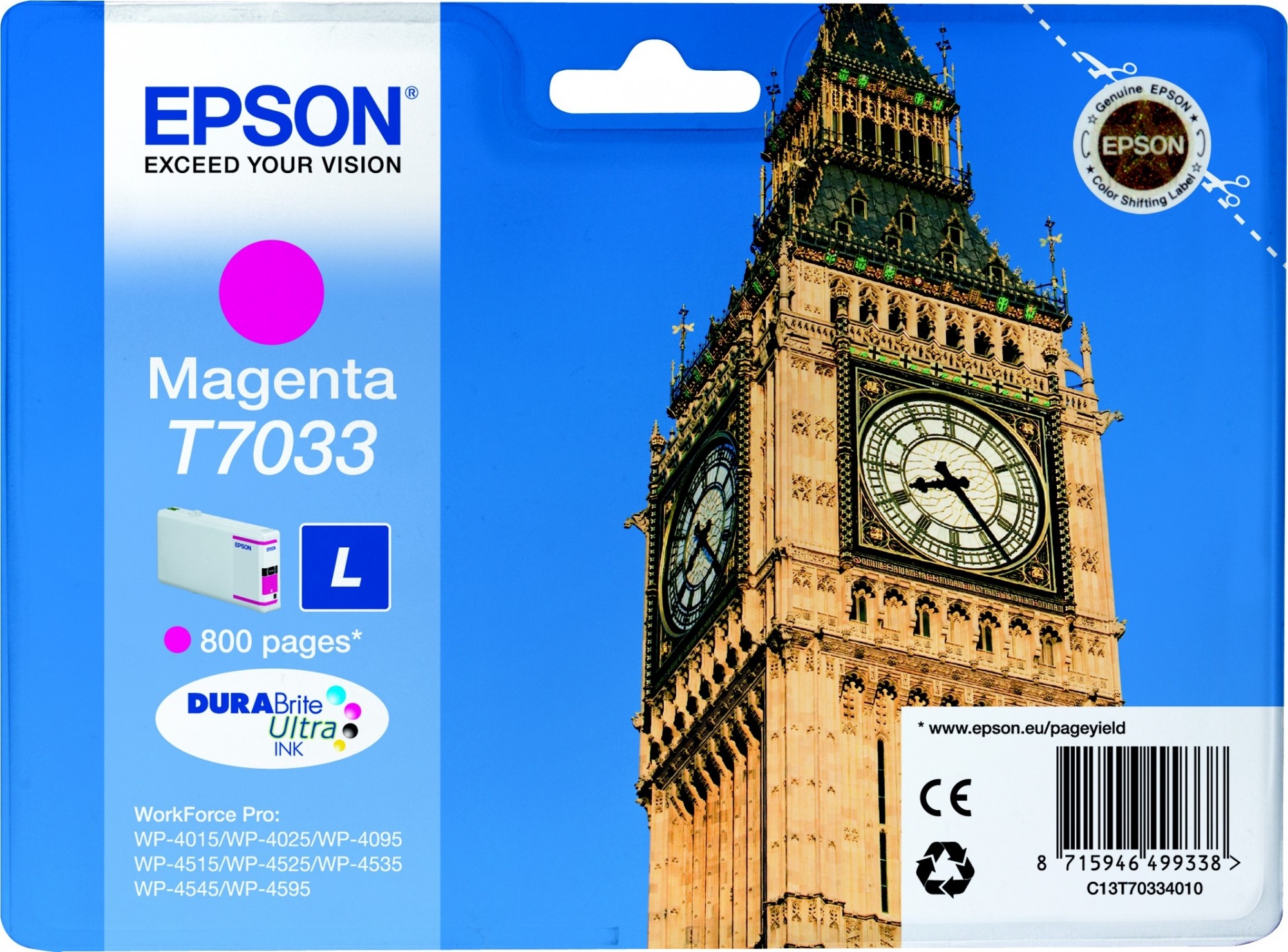 Epson T7033 [C13T70334010] magenta Tinte