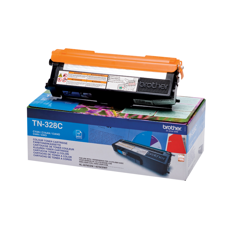 Brother [TN-328C] HC cyan Toner