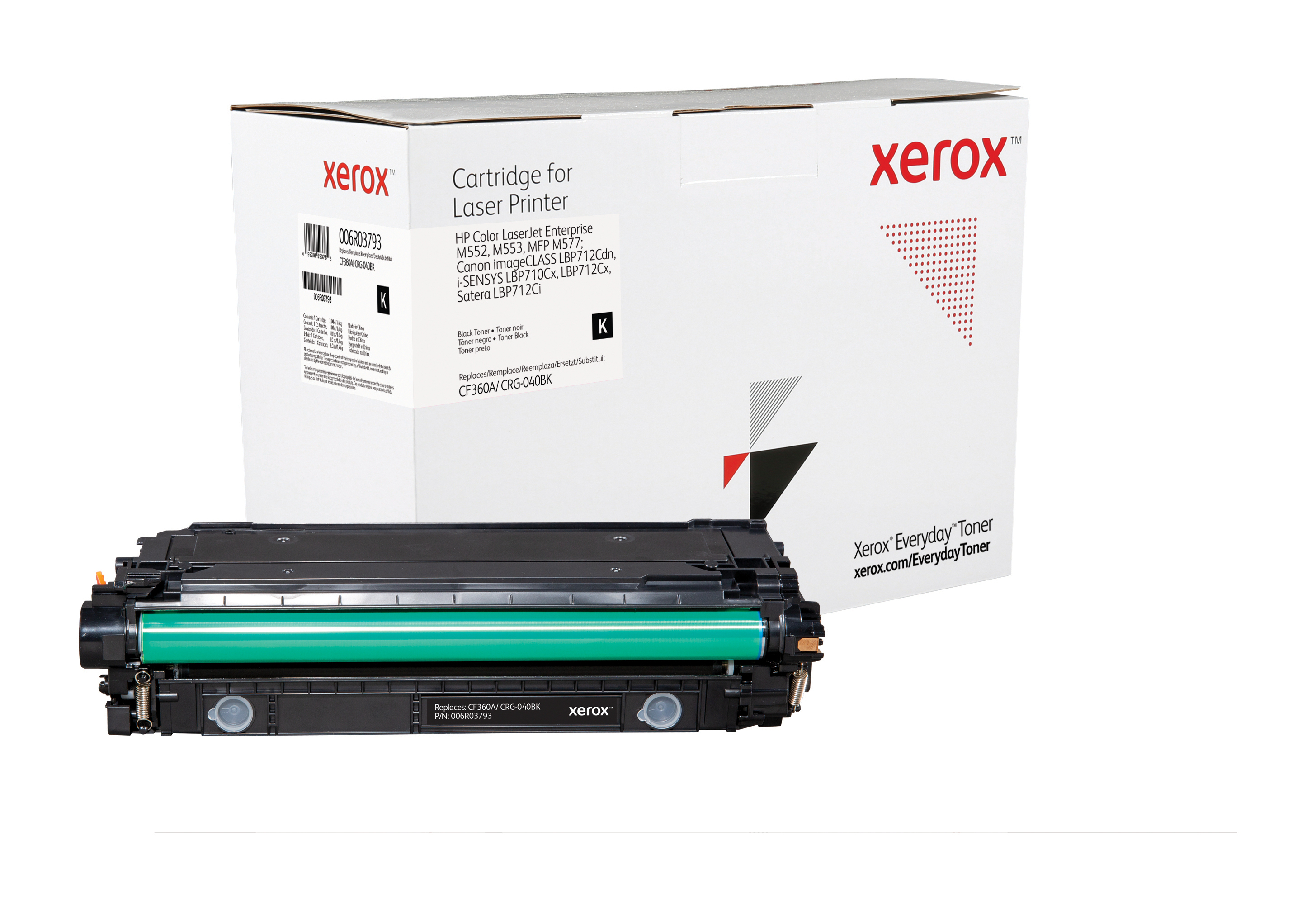 Toner f. HP Color LaserJet Enterprise M553 [w.CF360A] Nr.508A black (32)