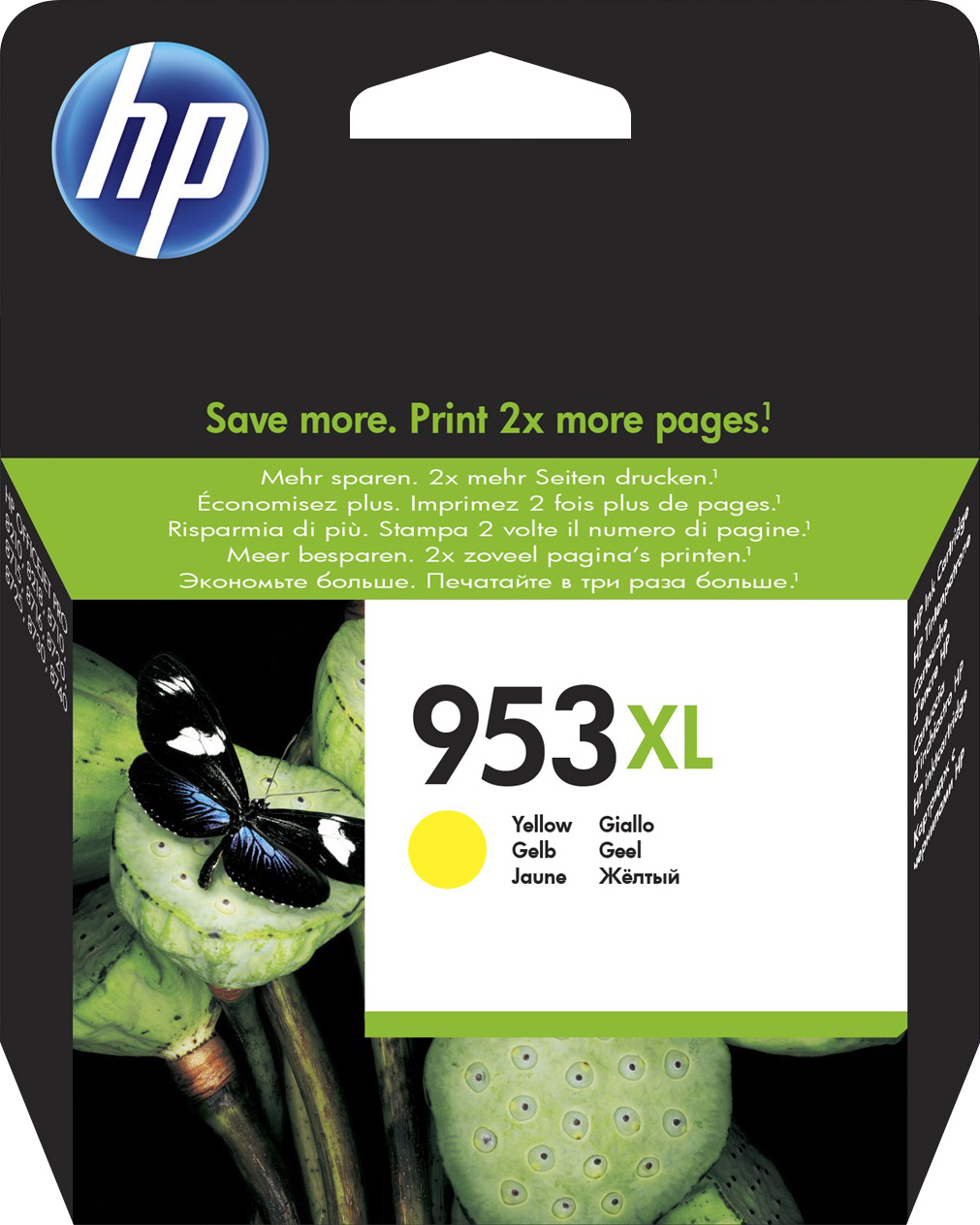 HP 953XL [F6U18A] HC yellow Tinte