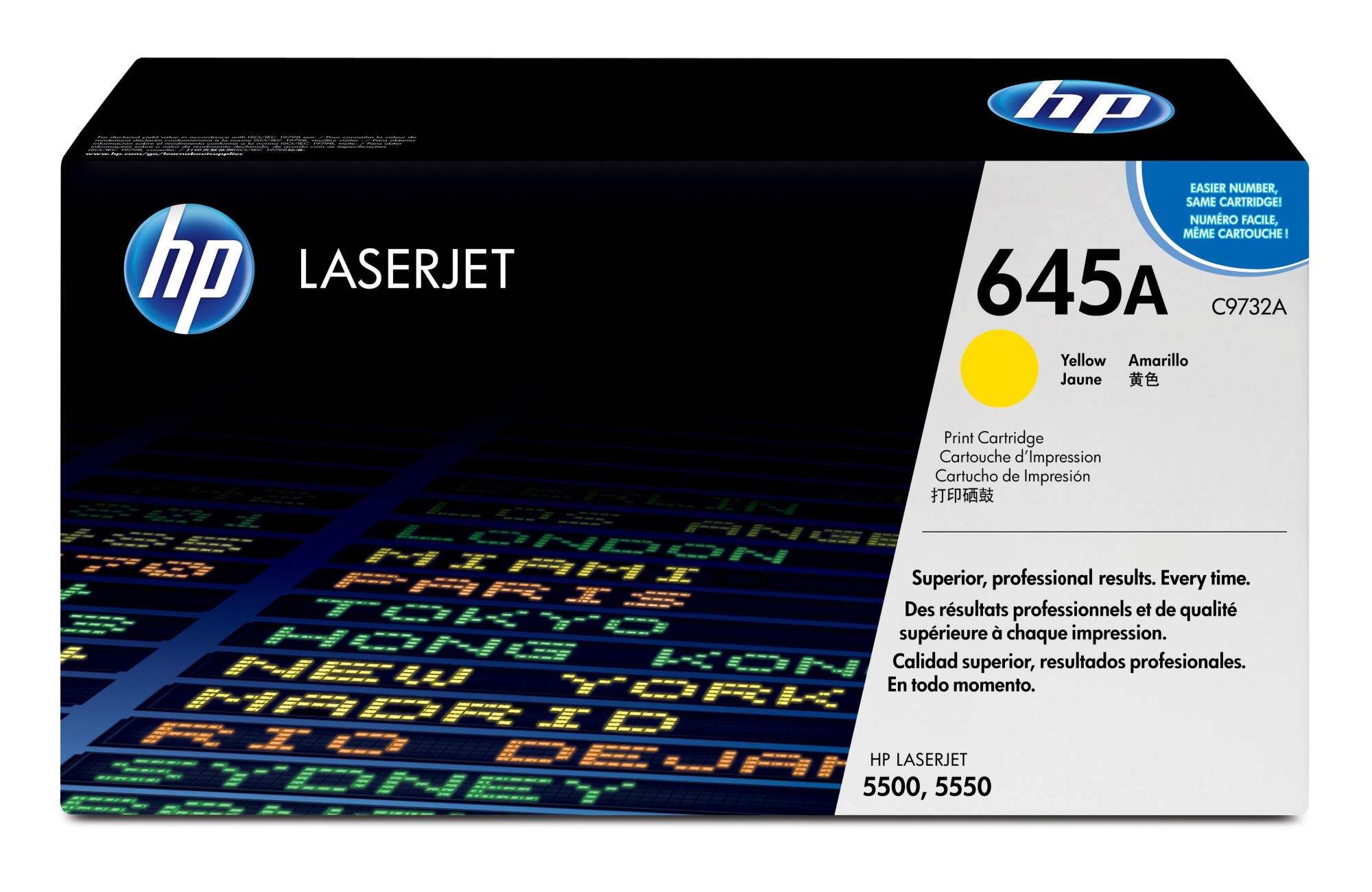 HP 645A [C9732A] yellow Toner
