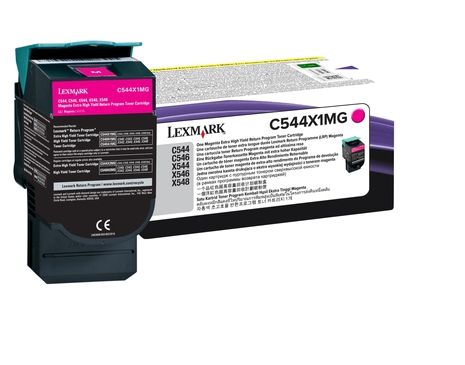 Lexmark [C544X1MG] HC magenta Toner