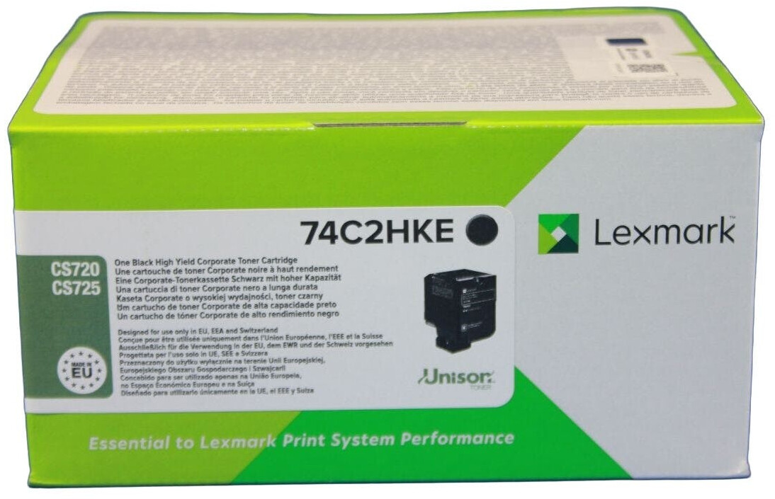 Toner f. Lexmark CS720 [74C2HKE/74C2HK0] HC black