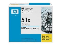 HP 51X [Q7551XD] HC TwinPack (2xQ7551X) black Toner