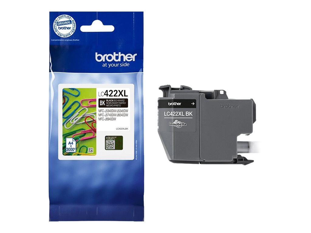 Brother [LC-422XLBK] HC schwarz Tinte