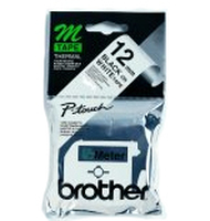Brother [MK231BZ] 12mmx8m weiss/schwarz Schriftband