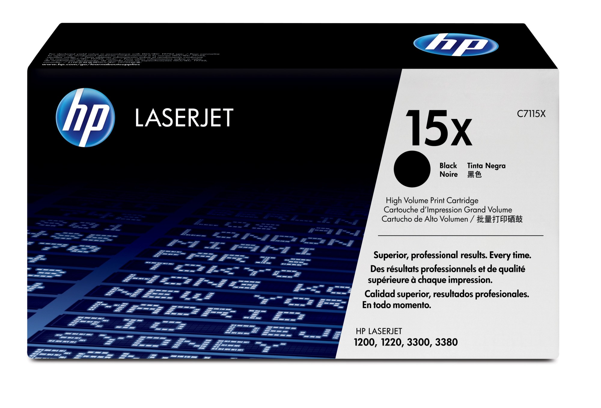 HP 15X [C7115X] HC black Toner