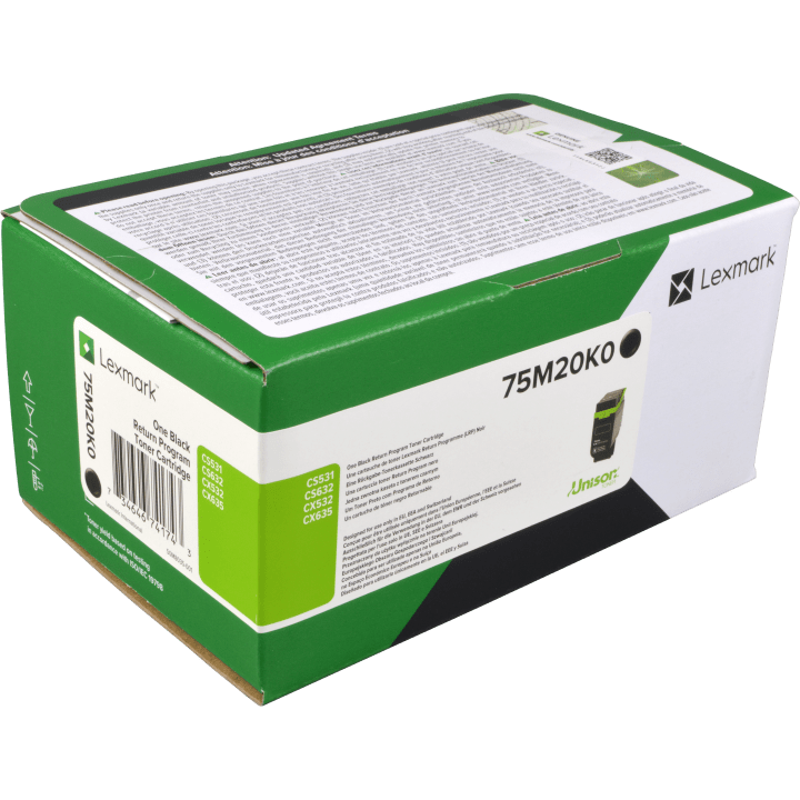 Lexmark [75M20K0] schwarz Toner