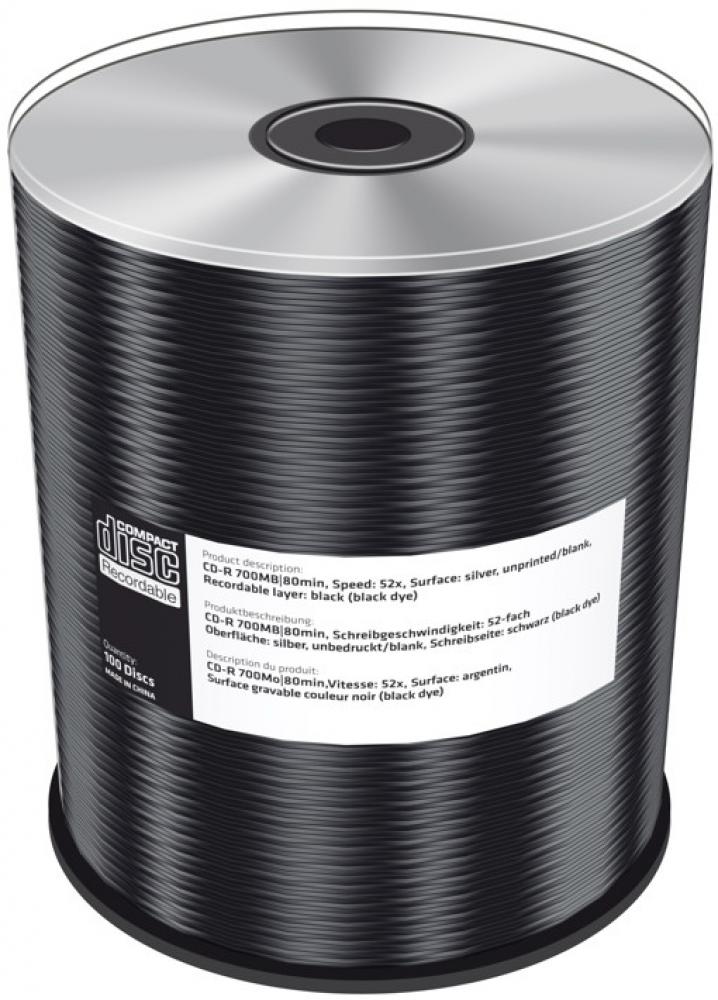 MediaRange [MR285] CD-R 700MB|80min 52x Schreibgeschwindigkeit 100er Cakebox