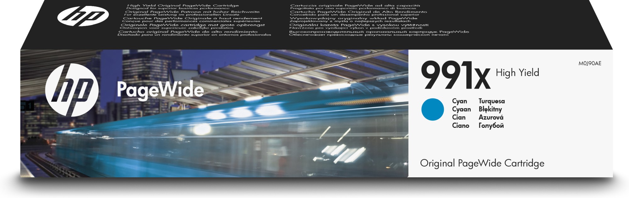 HP 991X [M0J90A] HC cyan Tinte