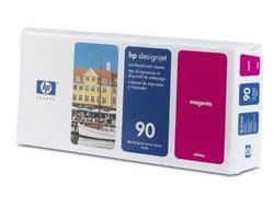 HP 90 [C5056A] magenta Druckkopf & Druckkopfreiniger