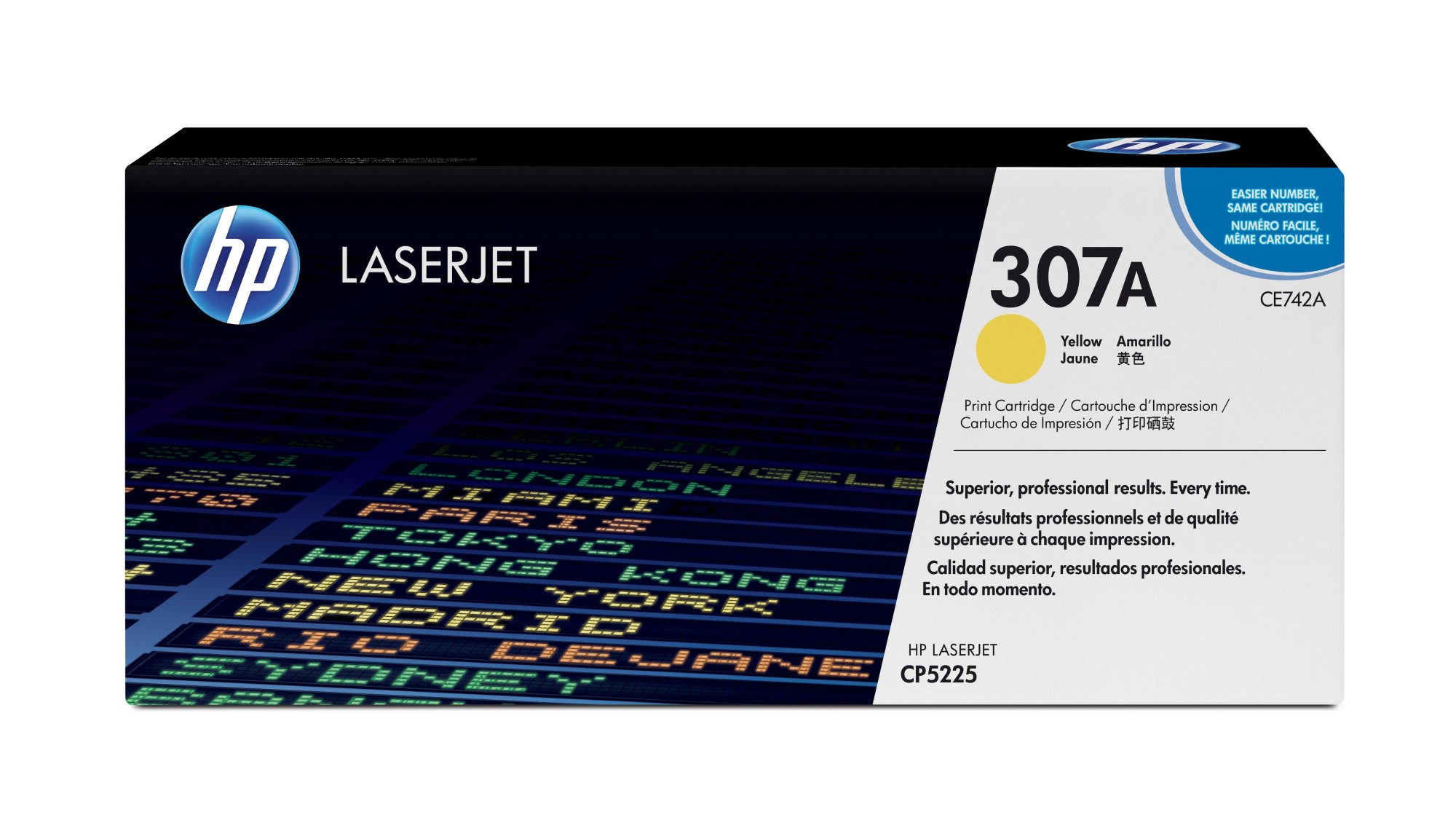 HP 307A [CE742A] yellow Toner