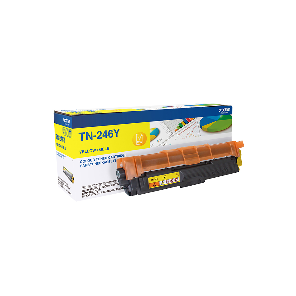 Brother [TN-246Y] HC yellow Toner