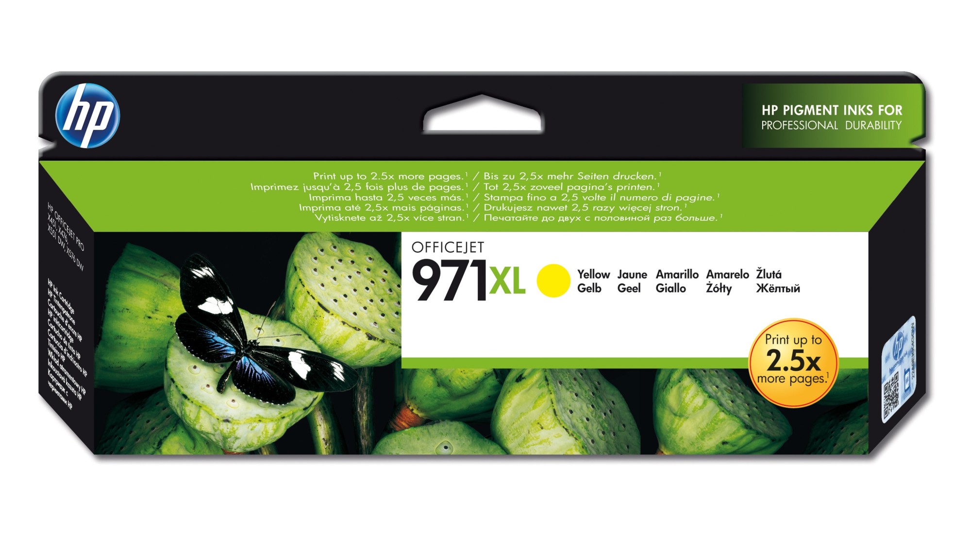 HP 971XL [CN628A] HC yellow Tinte