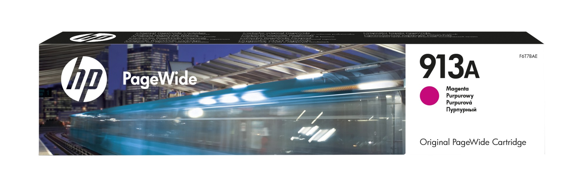 HP 913A [F6T78A] magenta Tinte