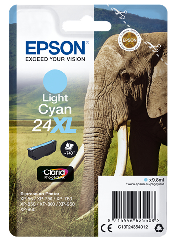 Epson 24XL [C13T24354012] HC light-cyan Tinte