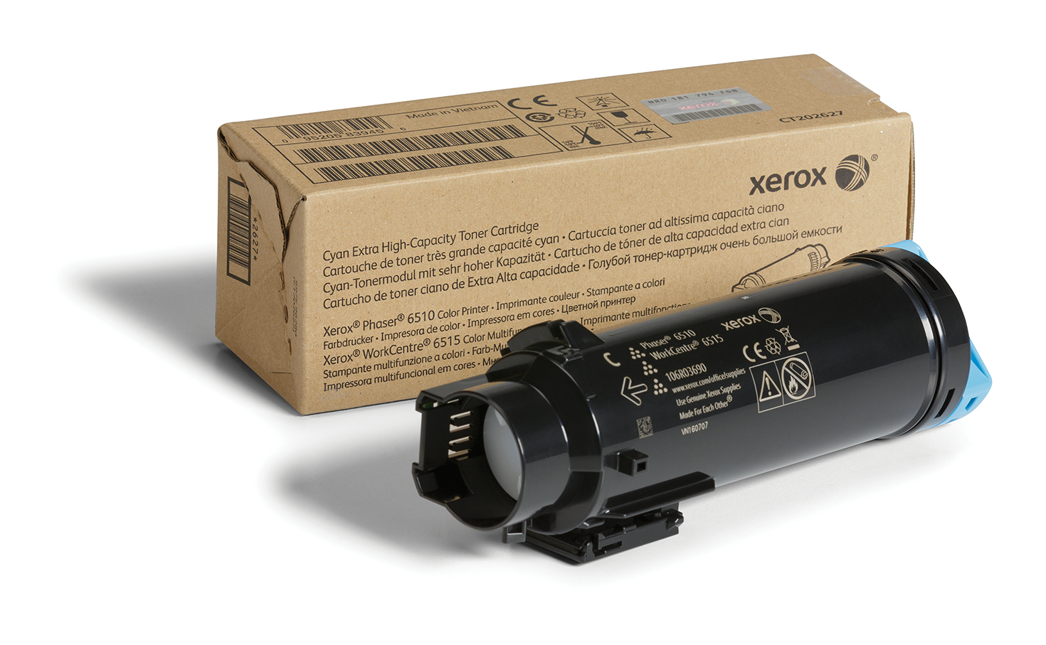 Toner f. Xerox Phaser 6510 [106R03690] HC cyan