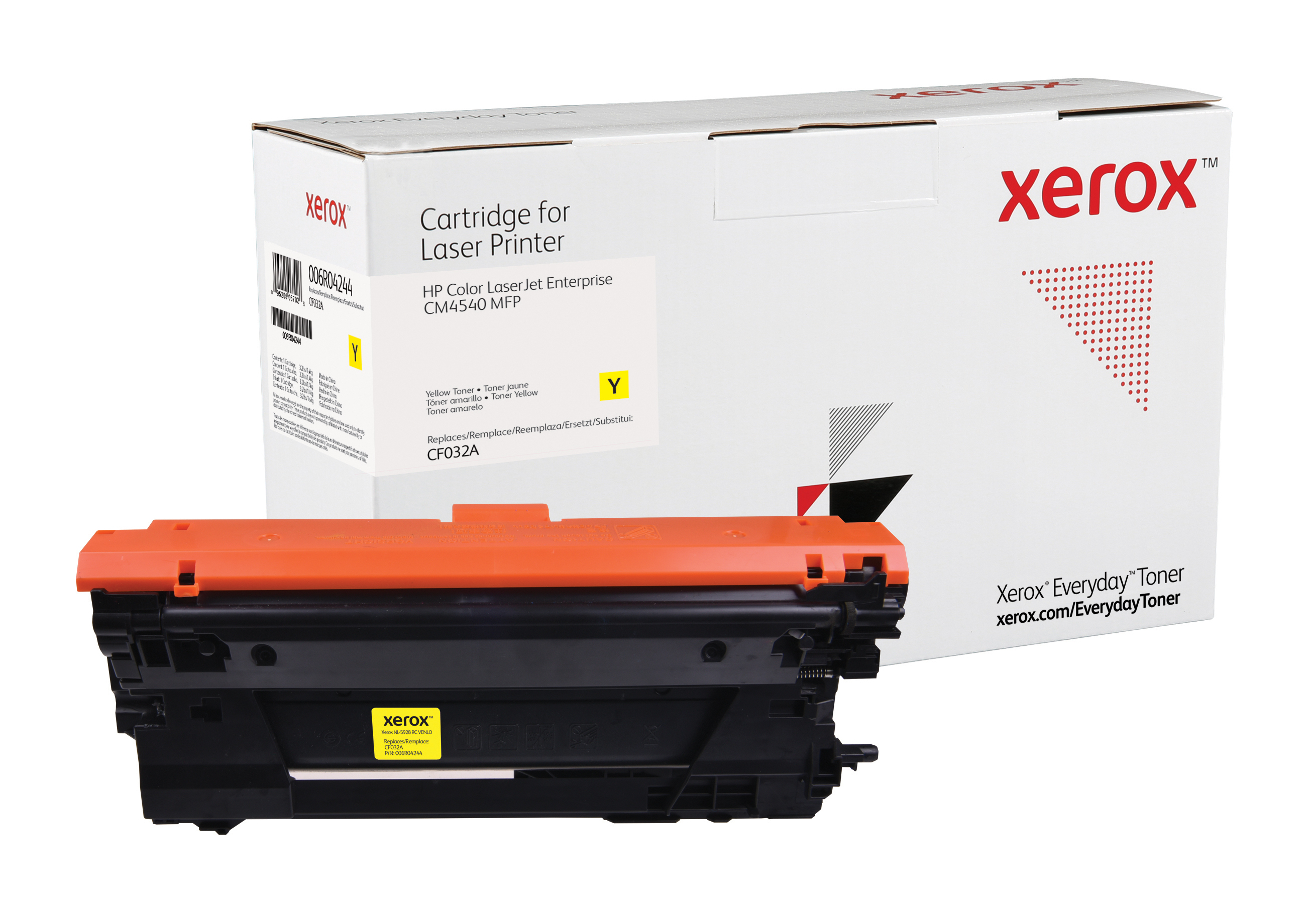 Toner f. HP Color LaserJet CM4540 [w.CF032A] Nr.646A yellow (32)
