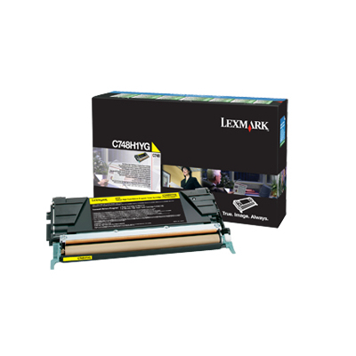 Lexmark [C748H1YG] yellow Toner