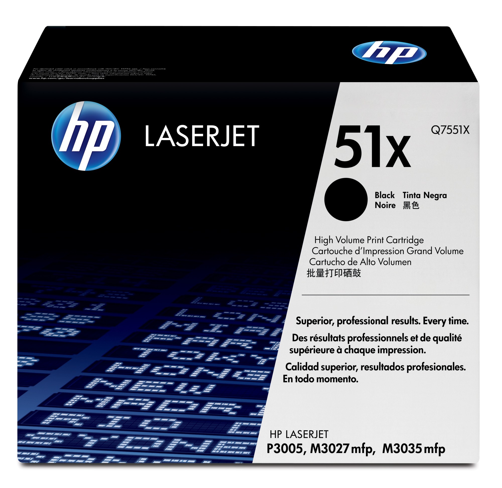 HP 51X [Q7551X] HC black Toner