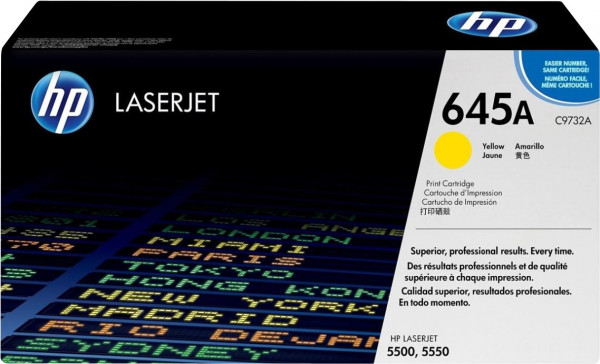 HP 645A [C9732A] gelb Toner