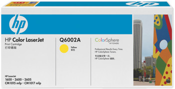 HP 124A [Q6002A] gelb Toner