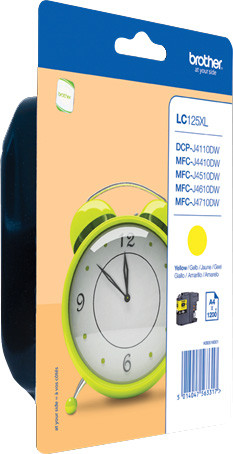 Brother [LC-125XLY] HC gelb Tinte