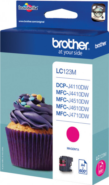 Brother [LC-123M] magenta Tinte