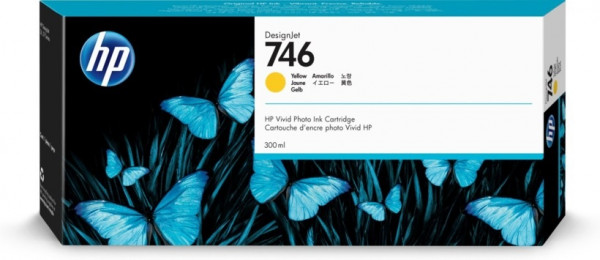 HP 746 [P2V79A] gelb Tinte