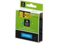 Dymo [S0720580] 12mm x 7m schwarz/gelb Schriftband