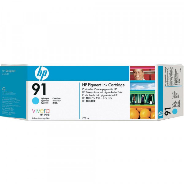 HP 91 [C9470A] hell-cyan Tinte