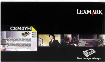 Lexmark [C5240YH] HC gelb Toner