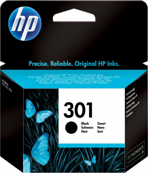 HP 301 [CH561E] black Tinte