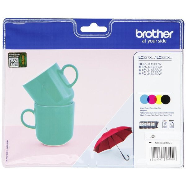 Brother [LC-227XLVALBPDR] HC MultiPack