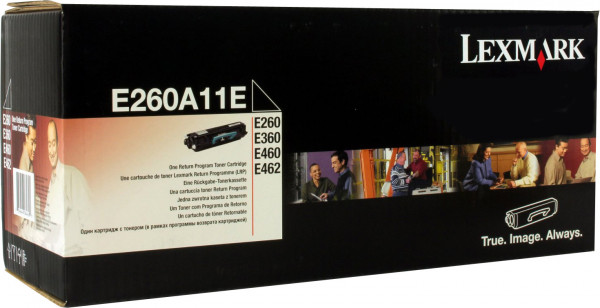 Lexmark [E260A11E] schwarz Toner
