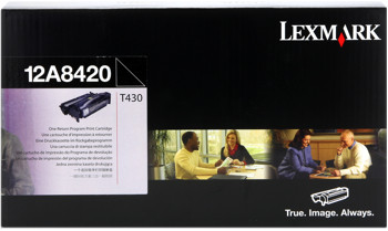 Lexmark [12A8420] schwarz Toner