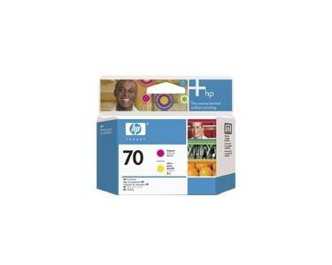 HP 70 [C9406A] magenta/gelb Druckkopf