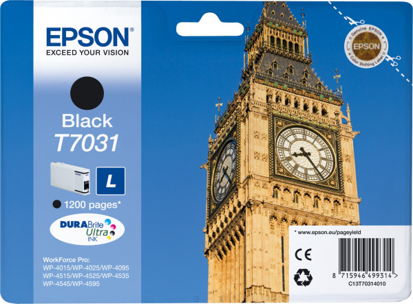 Epson T7031 [C13T70314010] schwarz Tinte