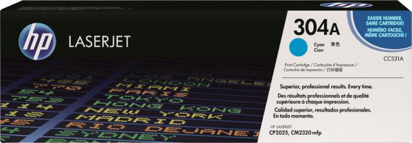 HP 304A [CC531A] cyan Toner
