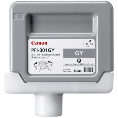 Canon PFI-301GY [1495B001] grau Tinte
