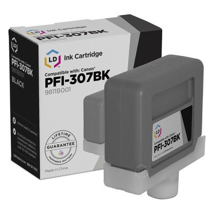 Canon PFI-307BK [9811B001] schwarz Tinte